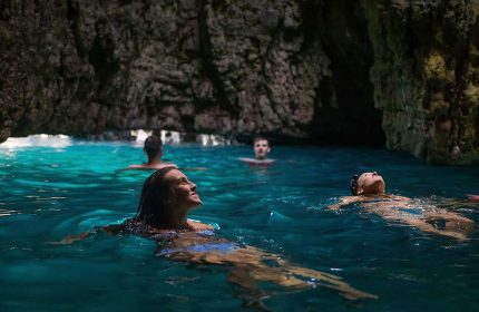 Hvar Blue Cave boat tour from podgora and makarska